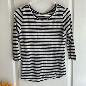 Ann Taylor Loft Linen Tee - 3/4 Sleeve. Size XS